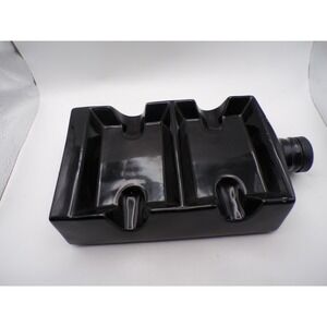 Vintage Regal China Calvert Whiskey‎ Ceramic Bar Bottle Ashtray Black